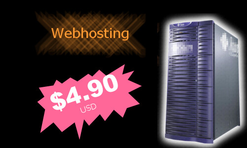 Hosting 4.90 usd per month